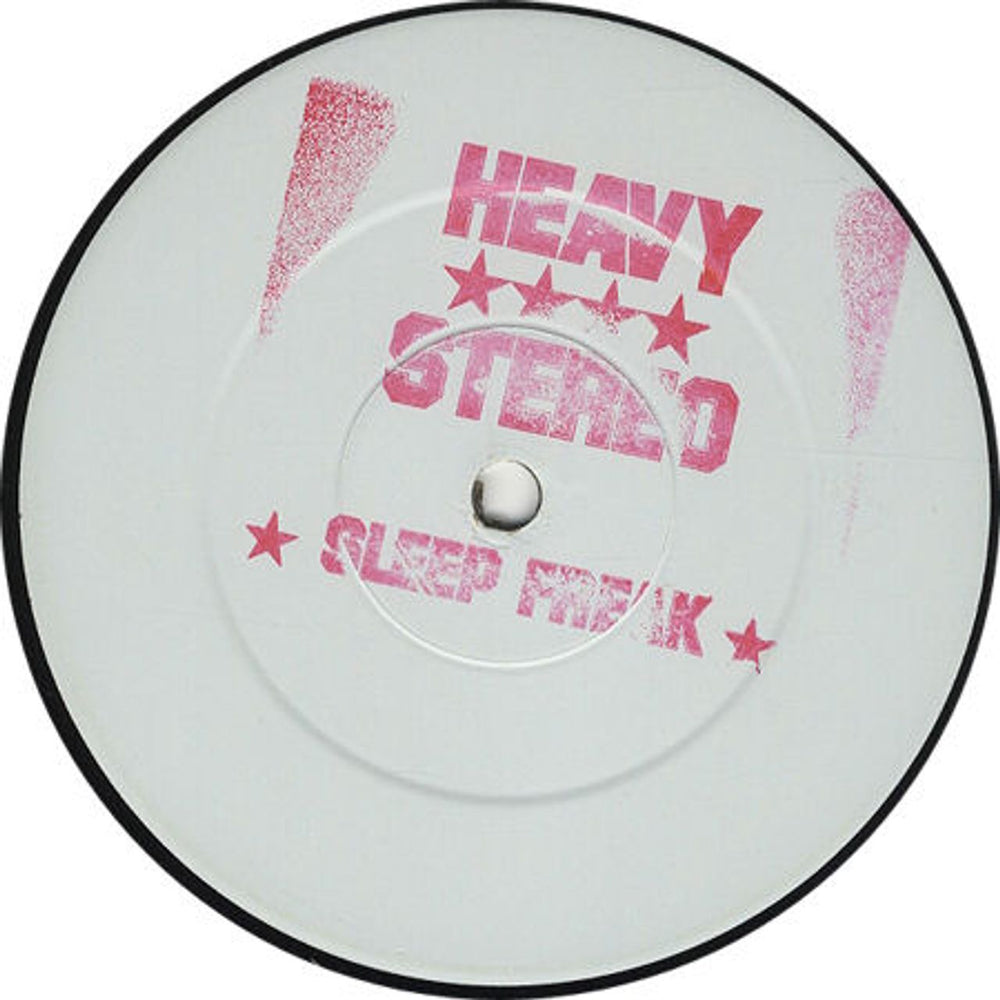 Heavy Stereo Sleep Freak UK Promo 12" vinyl single (12 inch record / Maxi-single) CTP203