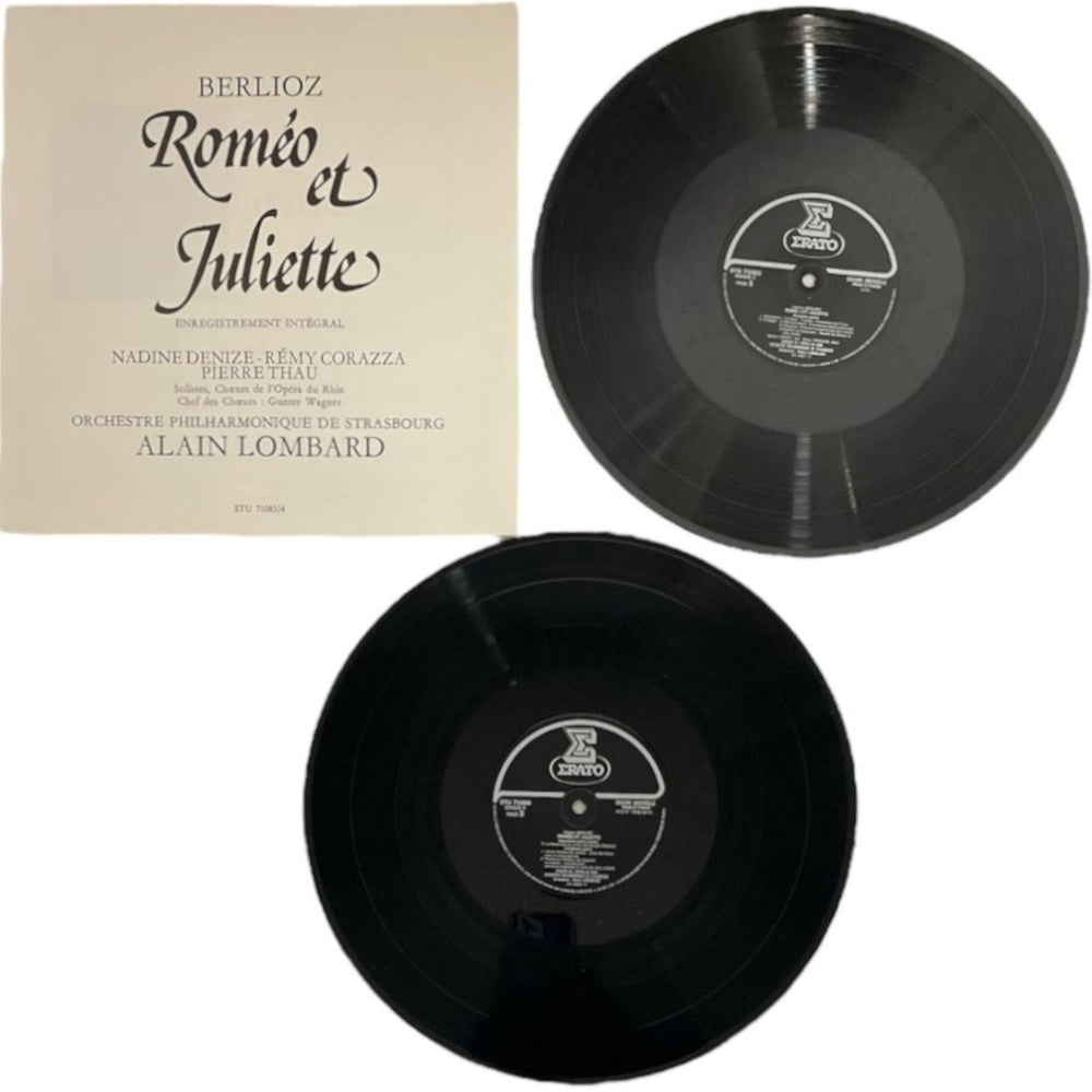 Hector Berlioz Berlioz: Roméo et Juliette French Vinyl Box Set B76VXBE811303