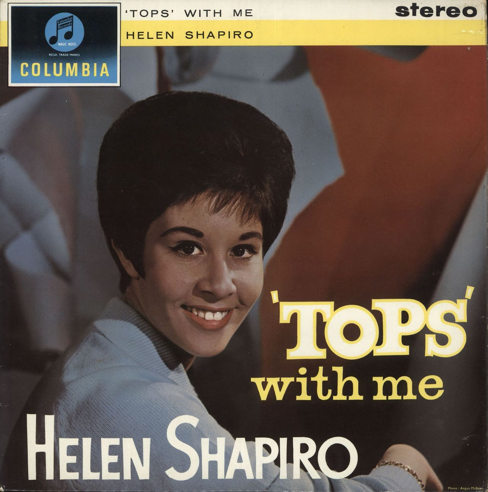 Helen Shapiro 'Tops' With Me - 1st UK vinyl LP album (LP record) SCX3428