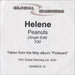 Helene Peanuts UK Promo CD-R acetate CD-R ACETATE