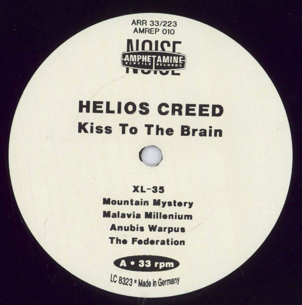 Helios Creed Kiss To The Brain US vinyl LP album (LP record) HQQLPKI829315