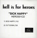 Hell Is For Heroes Sick Happy UK Promo CD-R acetate CDR ACETATE