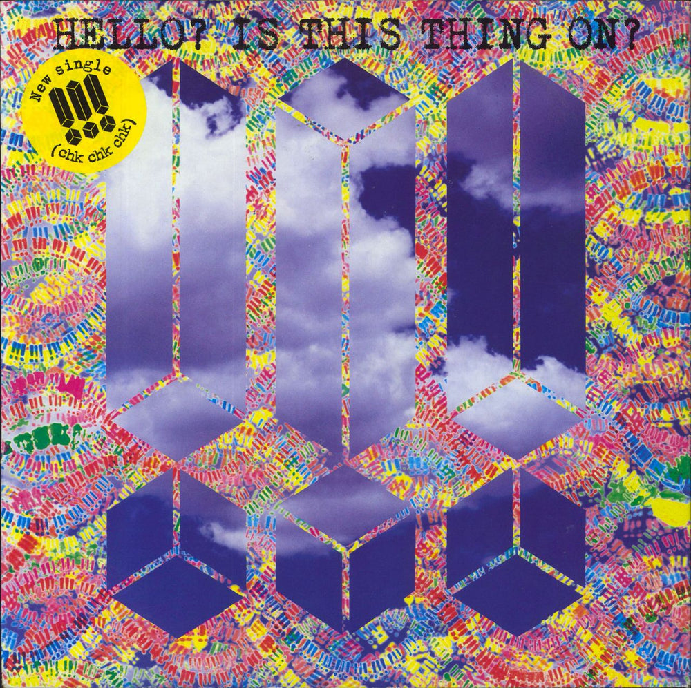 !!! Hello? Is This Thing On? UK 12" vinyl single (12 inch record / Maxi-single) WAP176