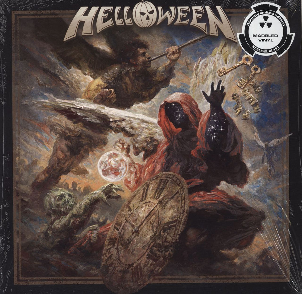 Helloween Helloween - Marbled Vinyl - Sealed German 2-LP vinyl record set (Double LP Album) NBT4858-7