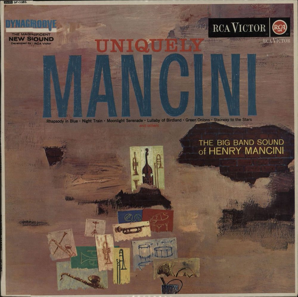 Henry Mancini Uniquely Mancini UK vinyl LP album (LP record) SF-7585