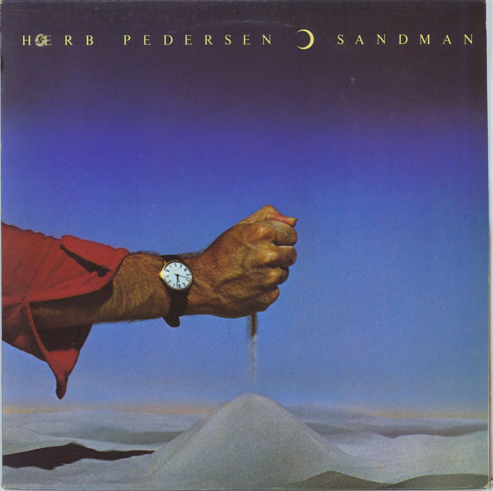 Herb Pedersen Sandman US vinyl LP album (LP record) PE34933