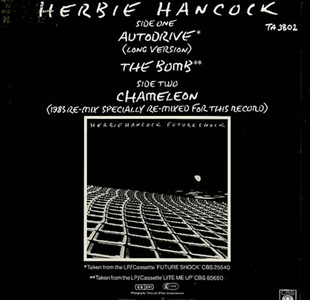 Herbie Hancock Autodrive Japanese 12" vinyl single (12 inch record / Maxi-single) HHA12AU305760