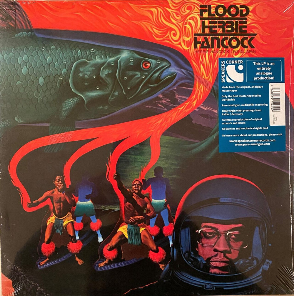 Herbie Hancock Flood - All Analogue 180 Gram - Sealed UK 2-LP vinyl record set (Double LP Album) SOPZ98/99