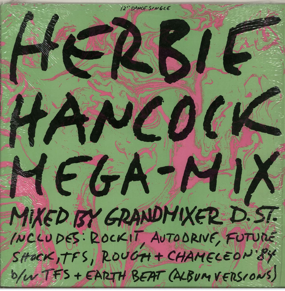 Herbie Hancock Mega-Mix US 12" vinyl single (12 inch record / Maxi-single) 44-04960