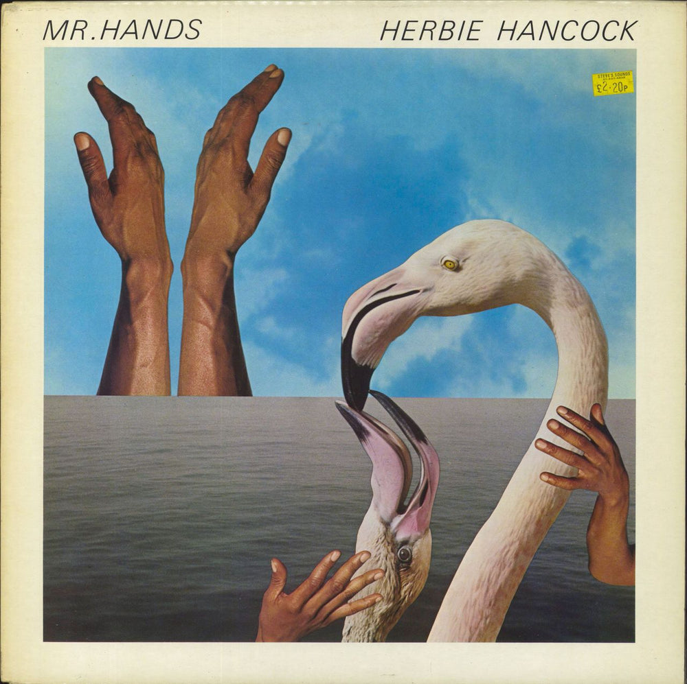 Herbie Hancock Mr. Hands - EX UK vinyl LP album (LP record) 84638