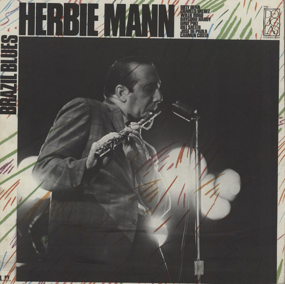 Herbie Mann Brazil Blues US vinyl LP album (LP record) UAS-5636