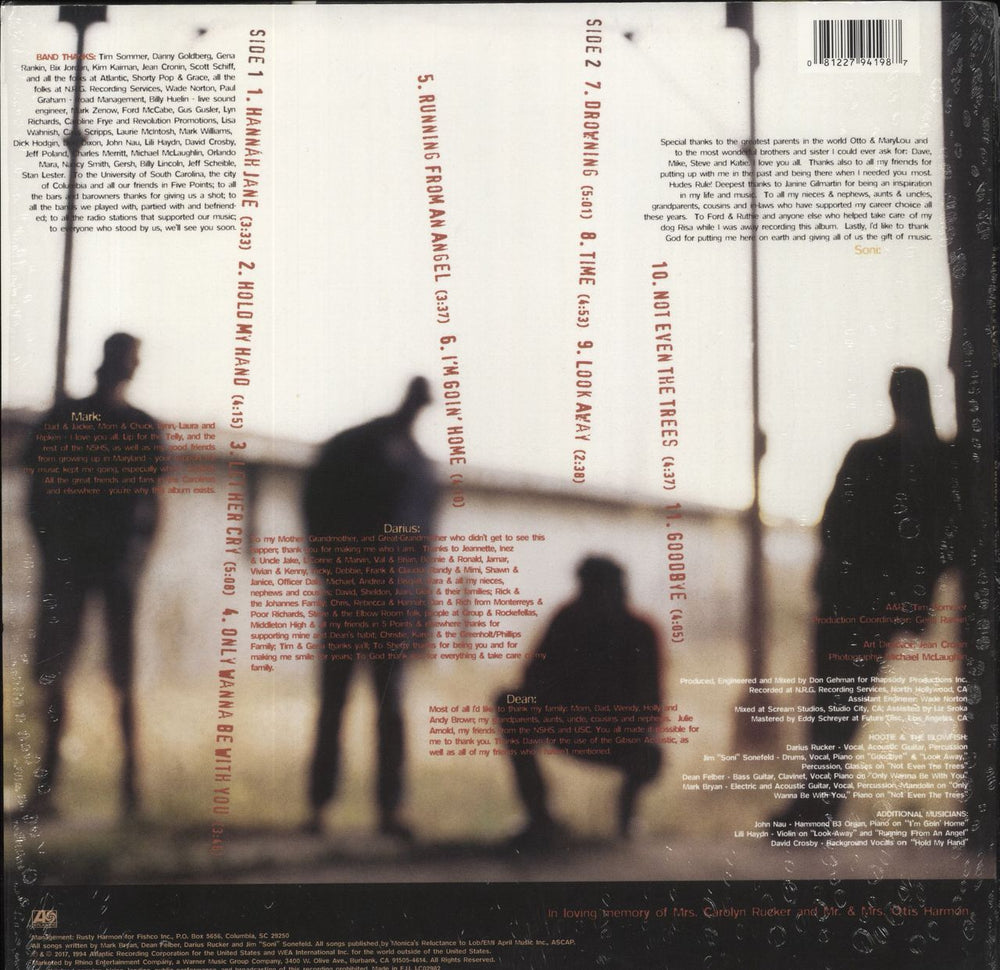 Hootie & The Blowfish Cracked Rear View - 25th Anniversary Reissue US vinyl LP album (LP record) 081227941987