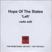 Hope Of The States Left UK Promo CD-R acetate CD-R ACETATE