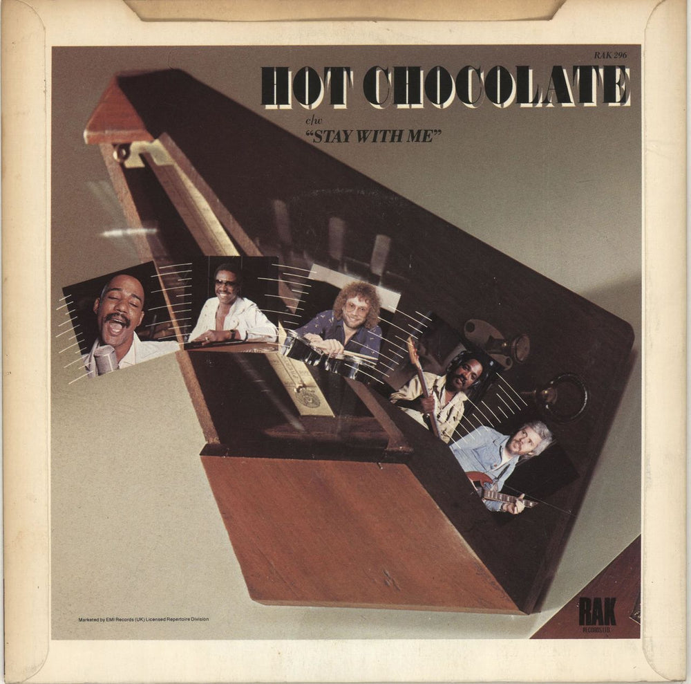 Hot Chocolate Going Through The Motions UK 7" vinyl single (7 inch record / 45)