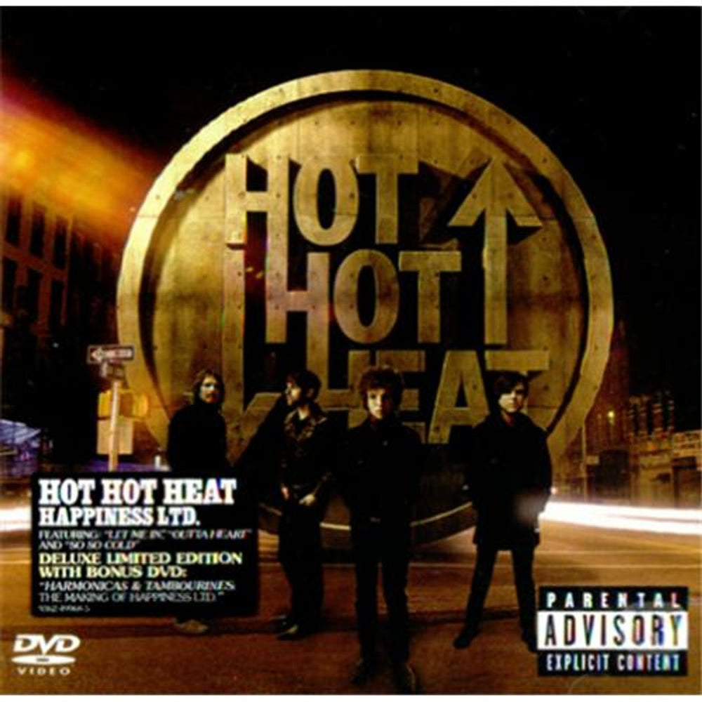 Hot Hot Heat Happiness Ltd UK 2-disc CD/DVD set 9362499685