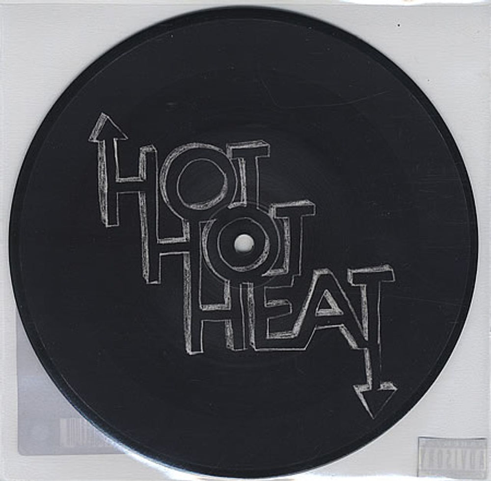 Hot Hot Heat Let Me In UK 7" vinyl picture disc (7 inch picture disc single) HHT7PLE413115