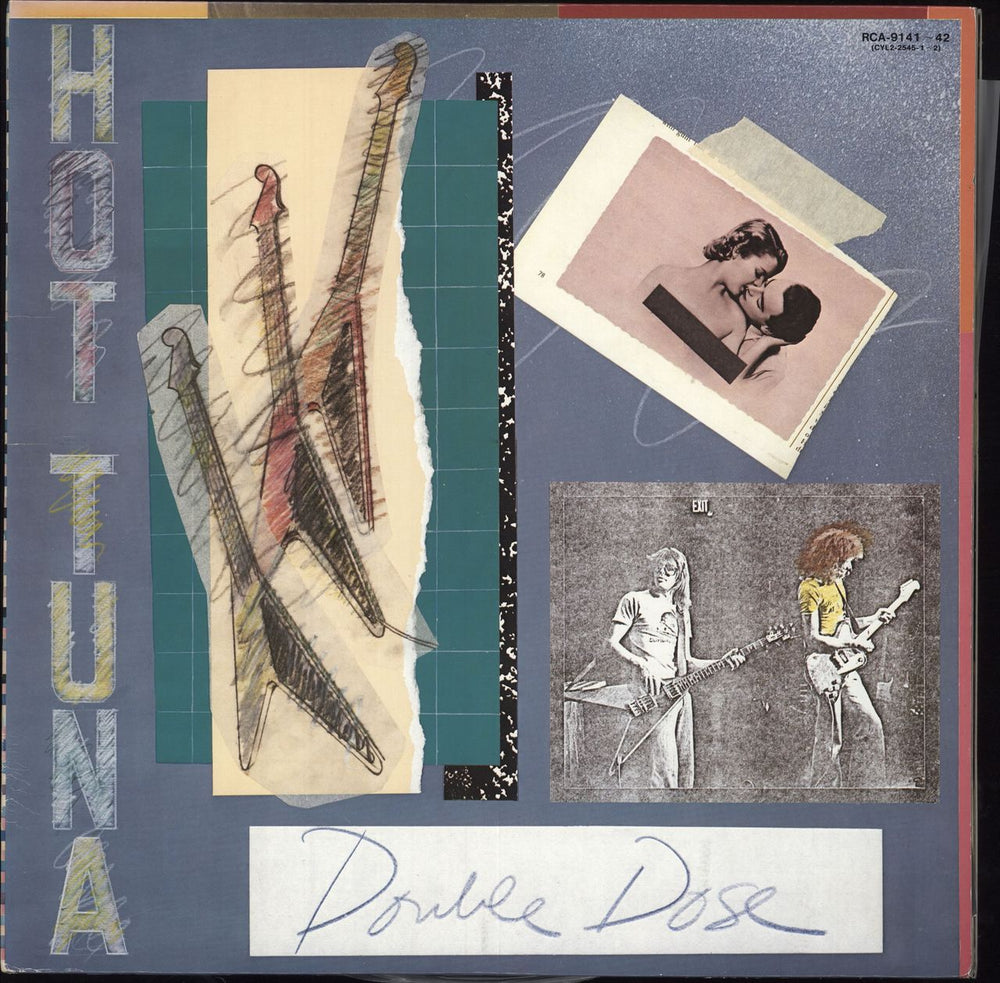 Hot Tuna Double Dose Japanese 2-LP vinyl record set (Double LP Album) RCA-9141~42