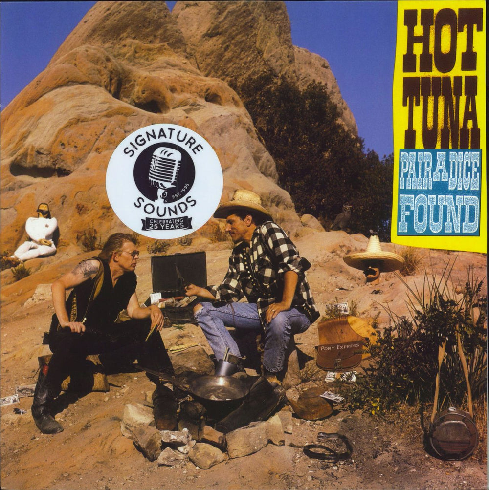 Hot Tuna Pair A Dice Found UK vinyl LP album (LP record) MOVLP1320