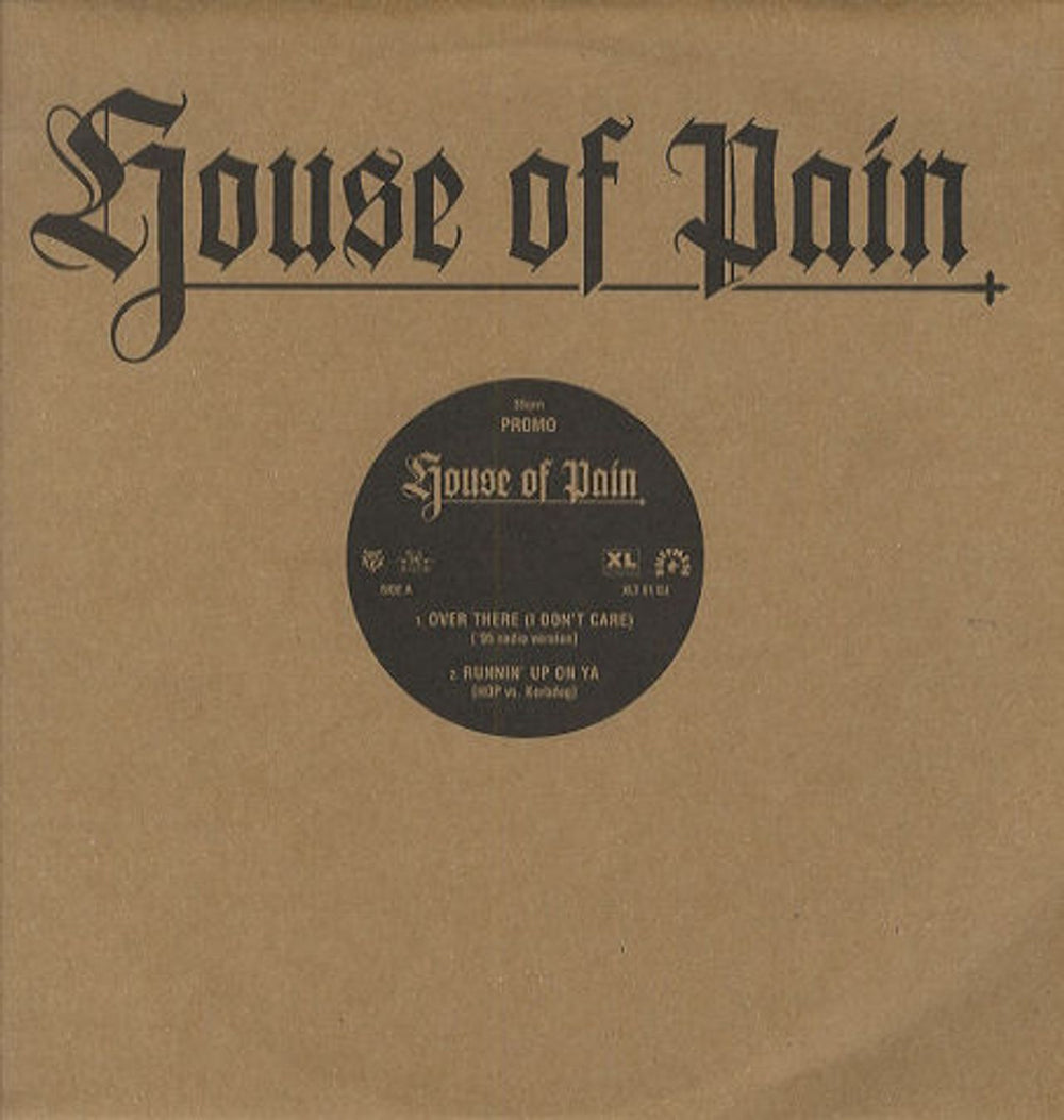 House Of Pain Over There - Promo UK Promo 12" vinyl single (12 inch record / Maxi-single) XLT61DJ