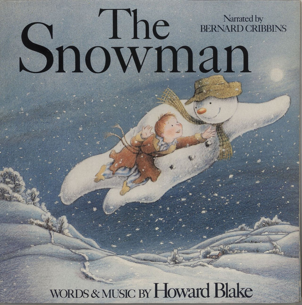 Howard Blake The Snowman + Poster UK vinyl LP album (LP record) 71116