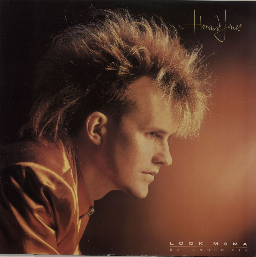 Howard Jones Look Mama UK 12" vinyl single (12 inch record / Maxi-single) HOW7T