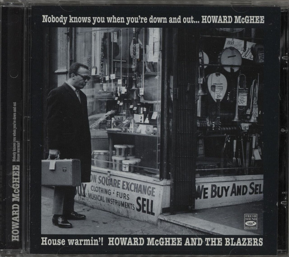 Howard McGhee Nobody Knows You When You're Down And Out... / House Warmin'! Spanish CD album (CDLP) FSR-CD796