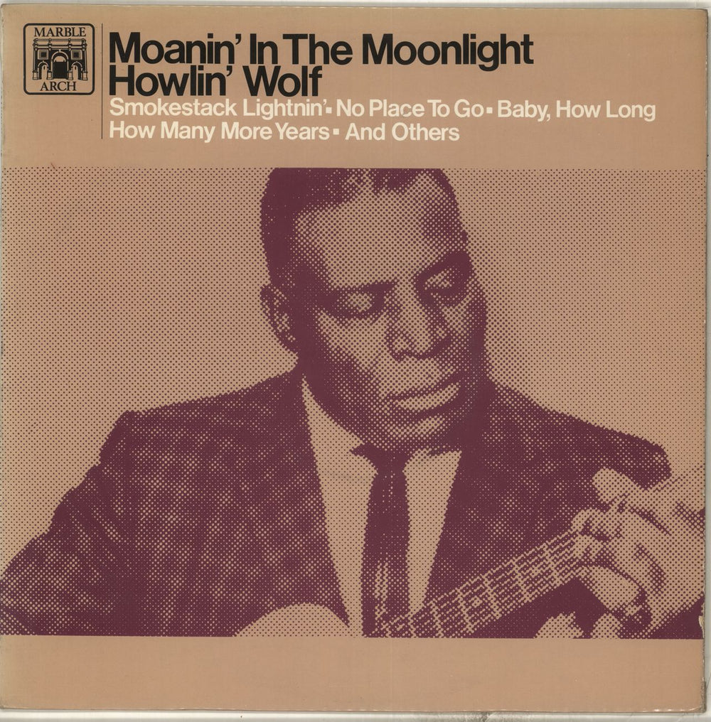 Howlin' Wolf Moanin' In The Moonlight - EX UK vinyl LP album (LP record) MAL665