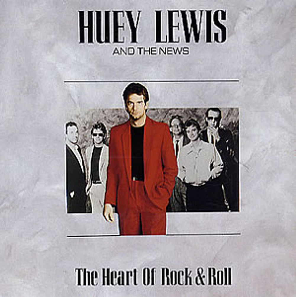 Huey Lewis & The News The Heart Of Rock & Roll UK 7" vinyl single (7 inch record / 45) HUEY4