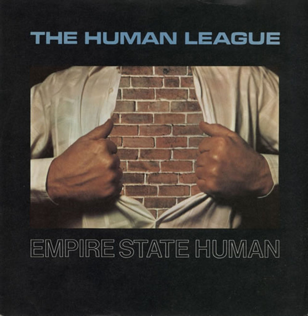 Human League Empire State Human - 2nd issue UK 7" vinyl single (7 inch record / 45) VS351