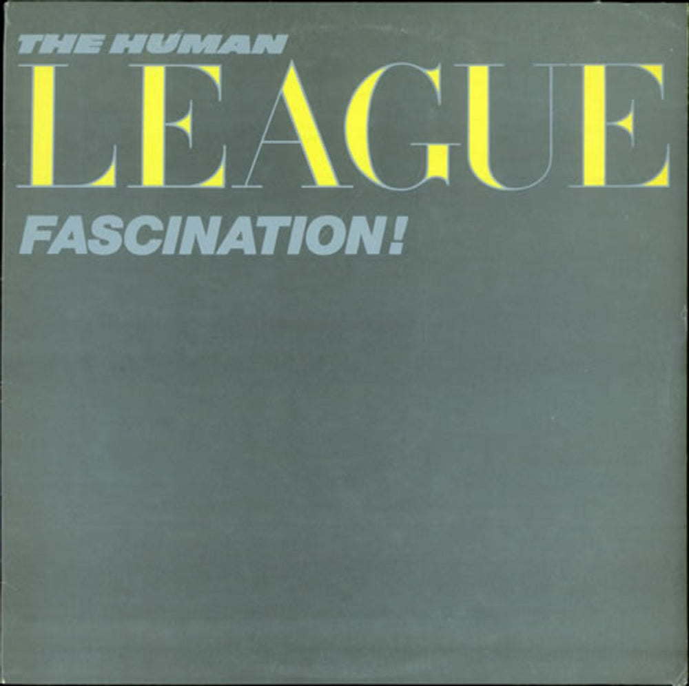 Human League Fascination US 12" vinyl single (12 inch record / Maxi-single) SP-12501