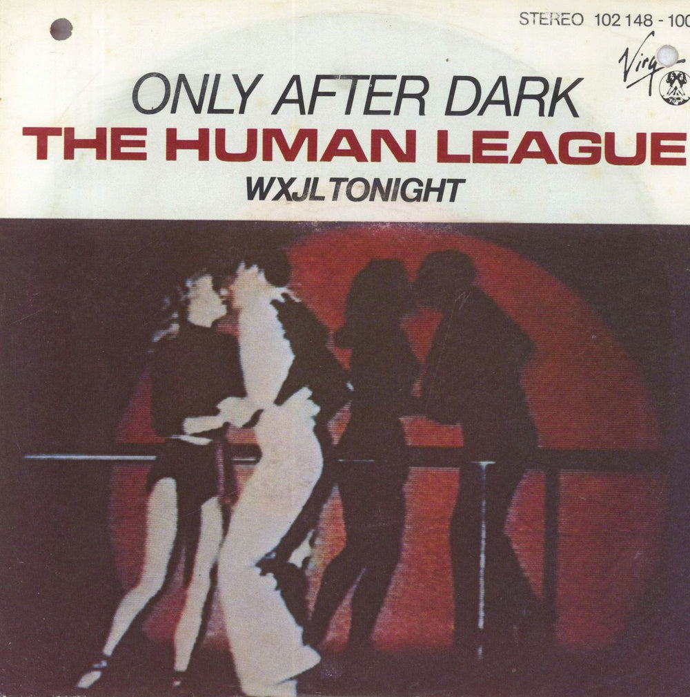 Human League Only After Dark German 7" vinyl single (7 inch record / 45) 102148-100