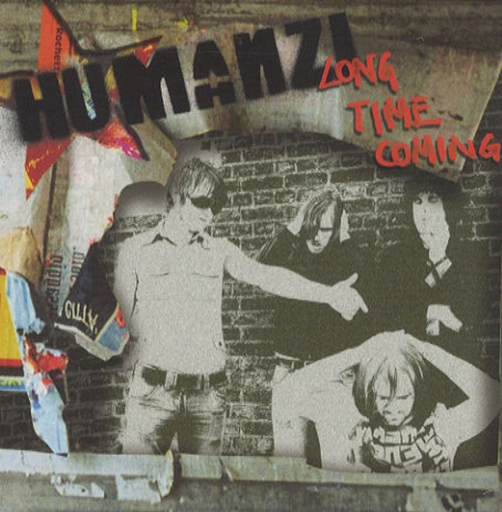 Humanzi Long Time Coming UK CD single (CD5 / 5") 9876896