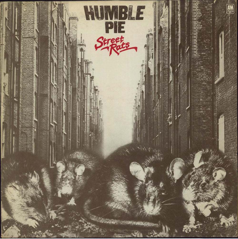 Humble Pie Street Rats - EX UK vinyl LP album (LP record) AMLS68282