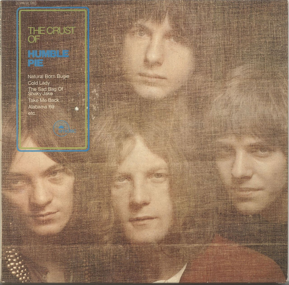 Humble Pie The Crust Of Humble Pie German vinyl LP album (LP record) 1C048-50720