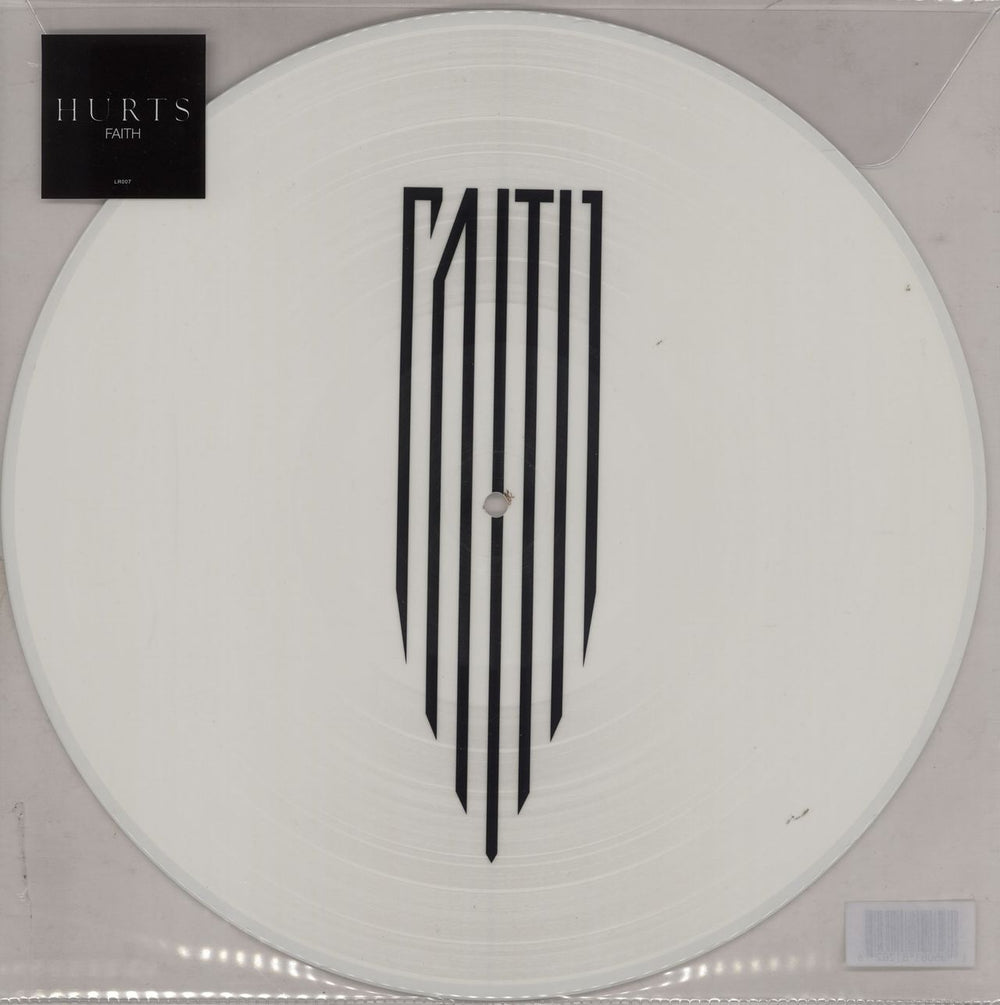 Hurts Faith UK picture disc LP (vinyl picture disc album) LR007