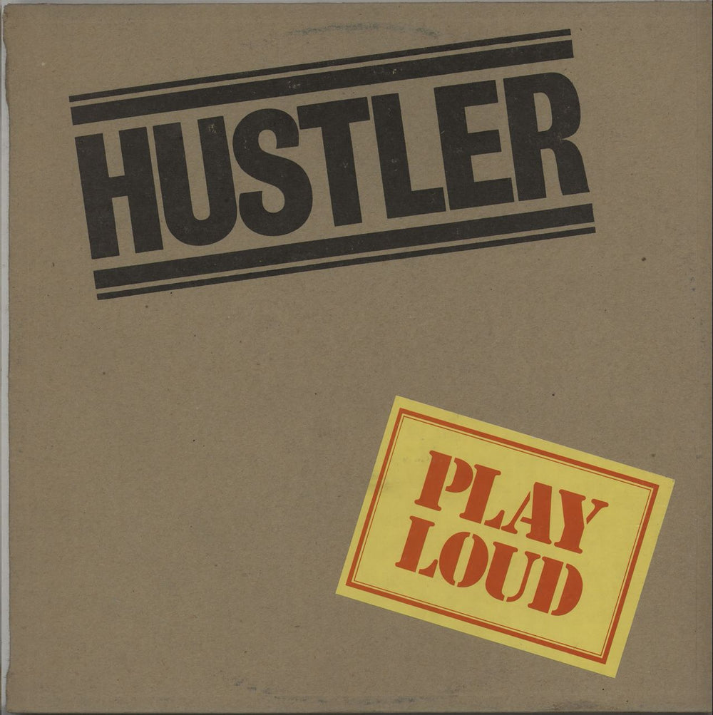 Hustler (70s) Play Loud UK vinyl LP album (LP record) AMLH33001