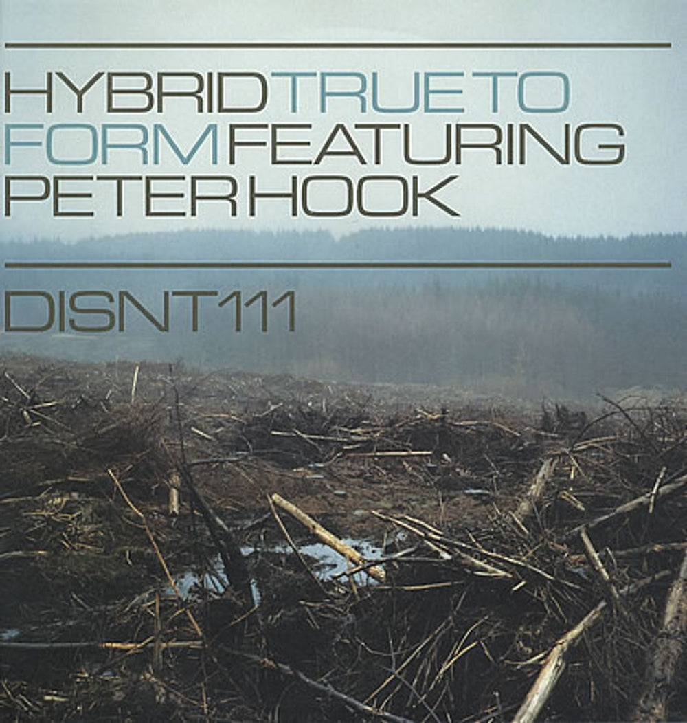 Hybrid True To Form - 180gm UK 12" vinyl single (12 inch record / Maxi-single) DISNT111