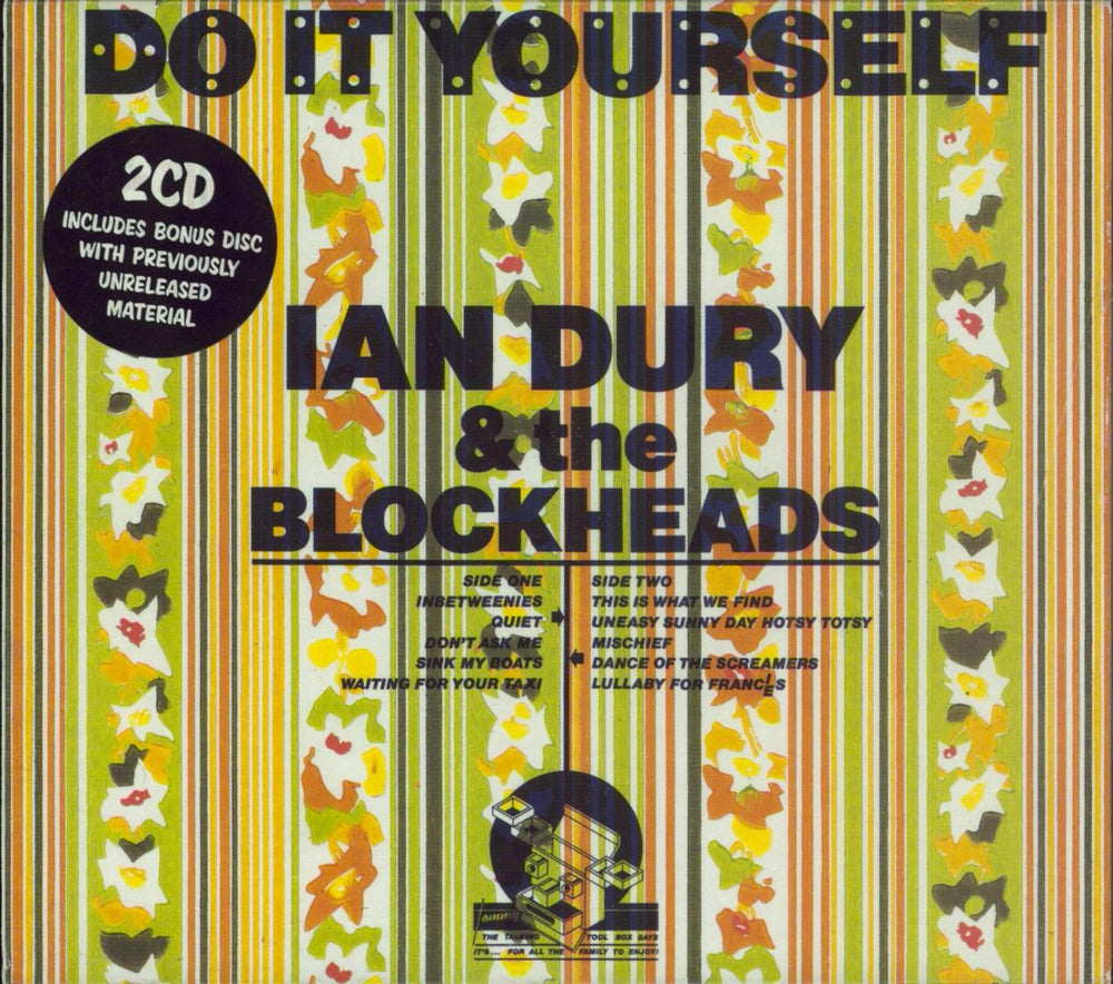 Ian Dury Do It Yourself UK 2 CD album set (Double CD) MEDCD752