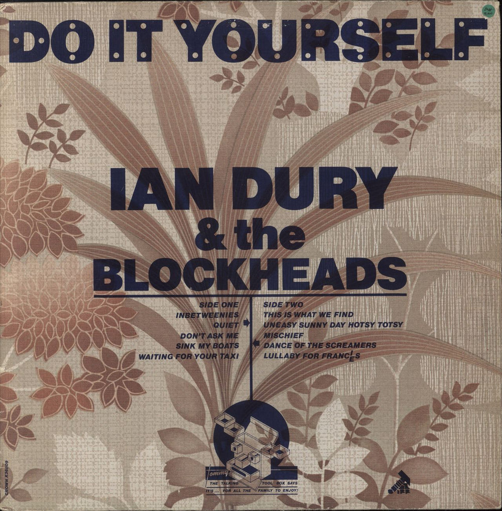 Ian Dury Do It Yourself - X36809 UK vinyl LP album (LP record) SEEZ14