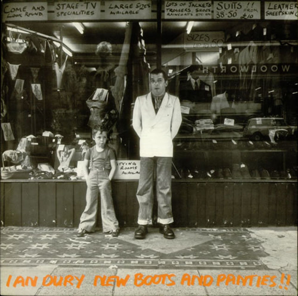 Ian Dury New Boots And Panties Dutch vinyl LP album (LP record) SEEZ4