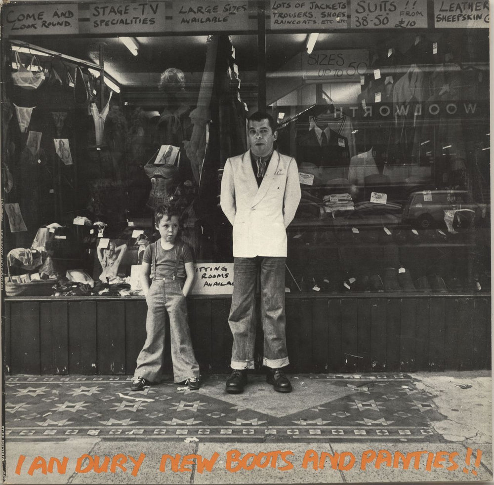 Ian Dury New Boots And Panties Italian vinyl LP album (LP record) SEEZ4