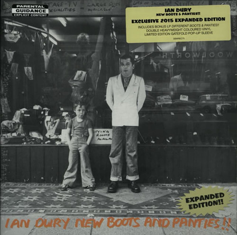 Ian Dury New Boots And Panties!! - RSD 15 UK 2-LP vinyl record set (Double LP Album) DEMREC75