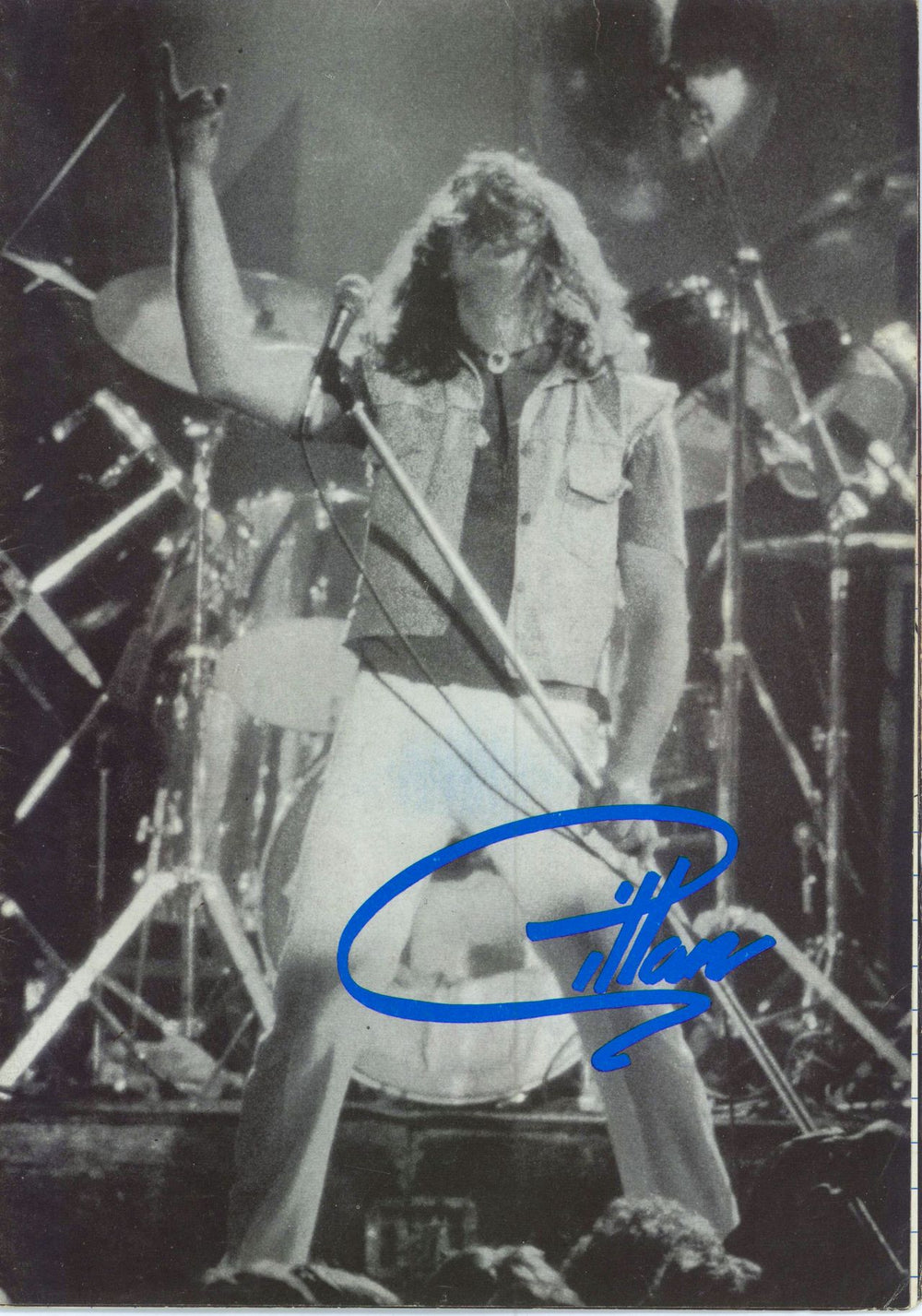 Ian Gillan 1979 Tour + ticket stub UK tour programme TOUR PROGRAMME