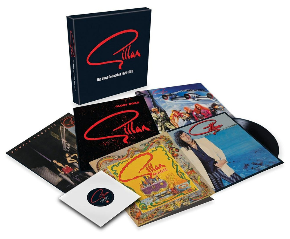 Ian Gillan Gillan: The Vinyl Collection 1979-1982 + Bonus 7" - Sealed UK Vinyl Box Set GILLANBOX01