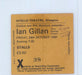 Ian Gillan Glory Road + ticket stub UK tour programme GILTRGL781837