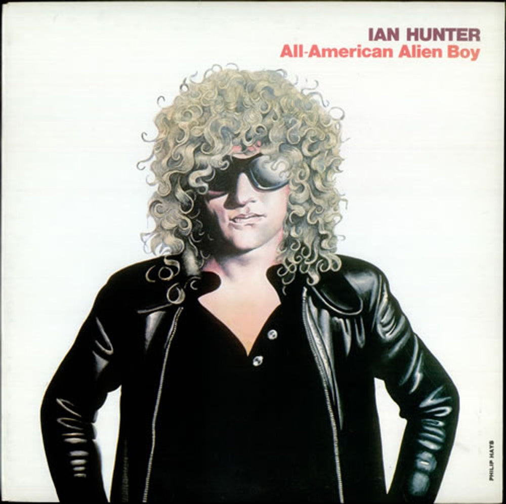 Ian Hunter All-American Alien Boy UK vinyl LP album (LP record) CBS81310