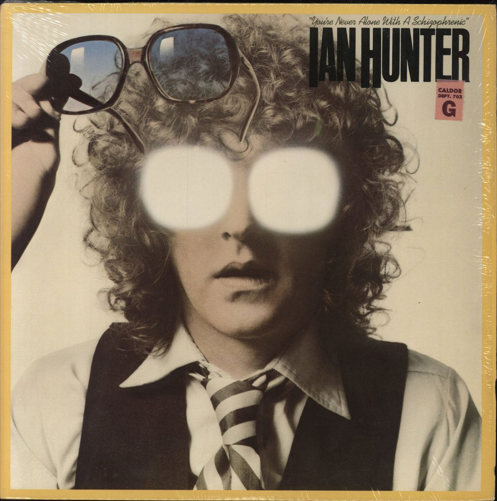 Ian Hunter You're Never Alone With A Schizophrenic - shrink US vinyl LP album (LP record) CHR1214