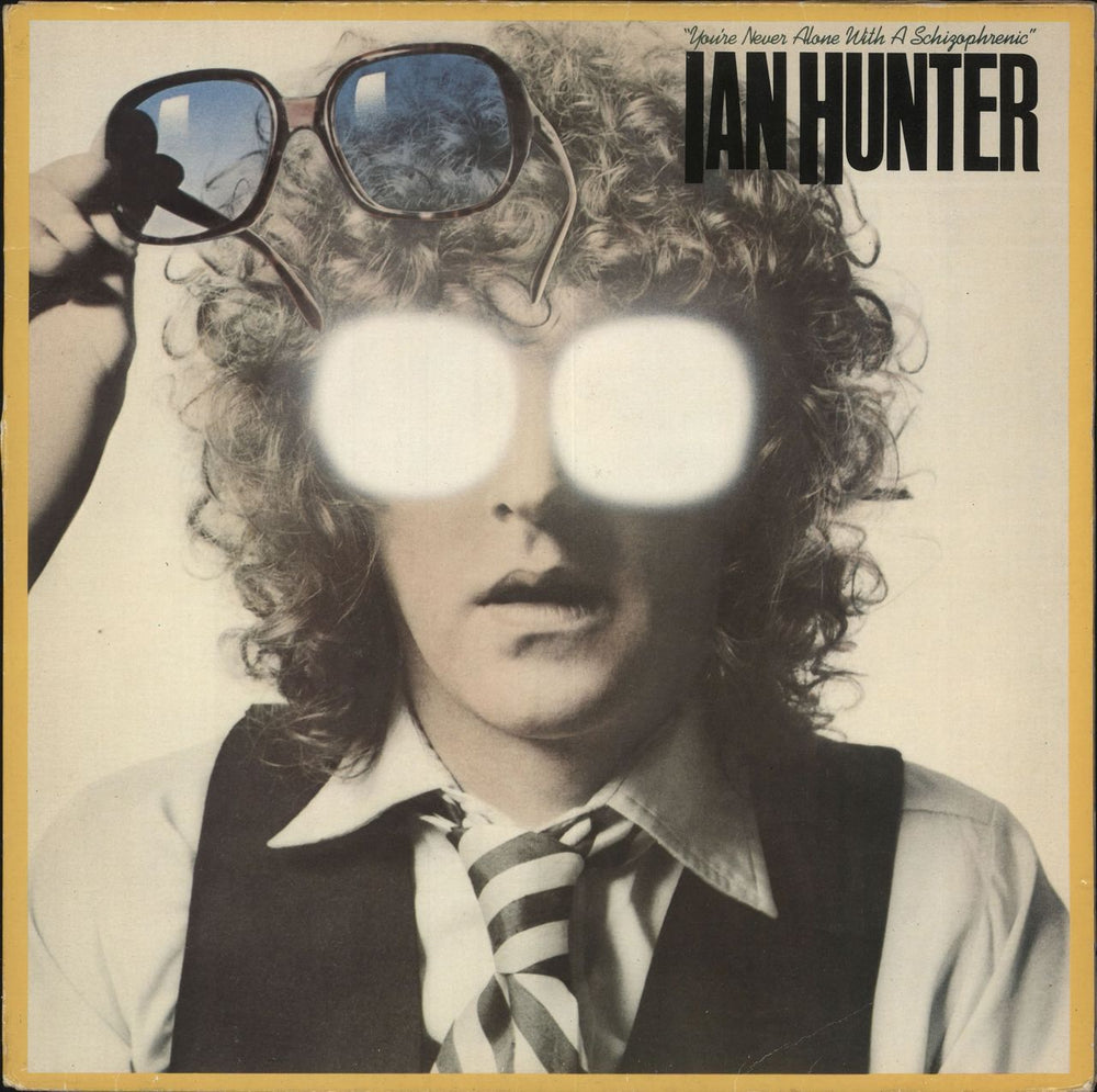 Ian Hunter You're Never Alone With A Schizophrenic UK vinyl LP album (LP record) CHR1214