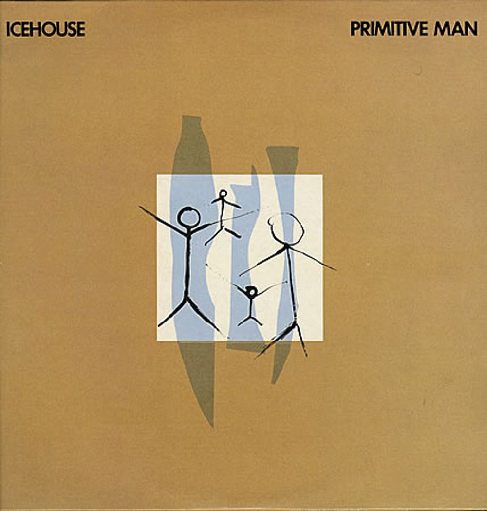 Icehouse Primitive Man UK vinyl LP album (LP record) CHR1390