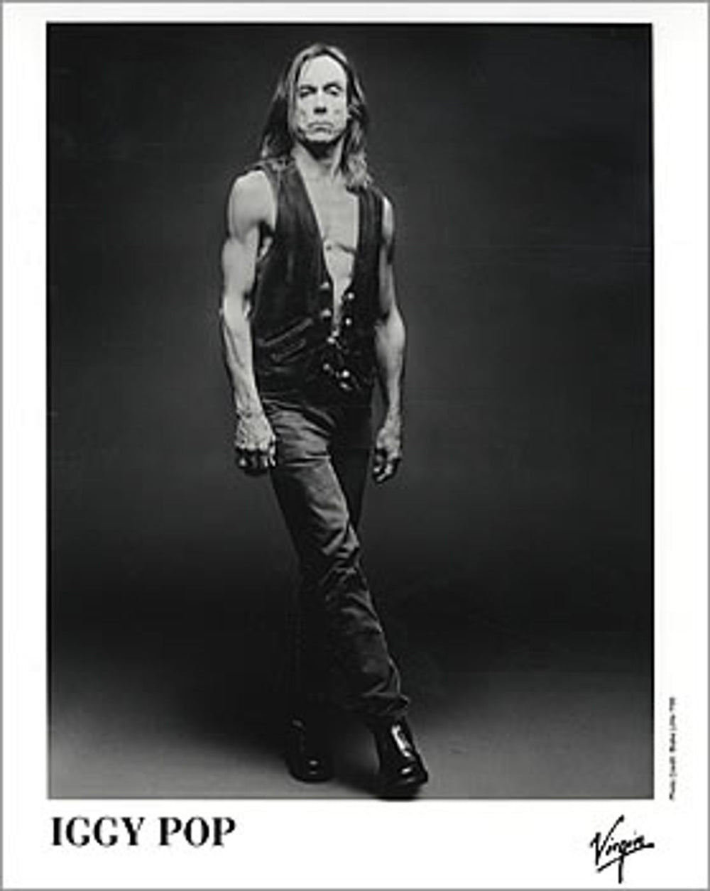 Iggy Pop Avenue B US Promo media press pack PRESS PACK